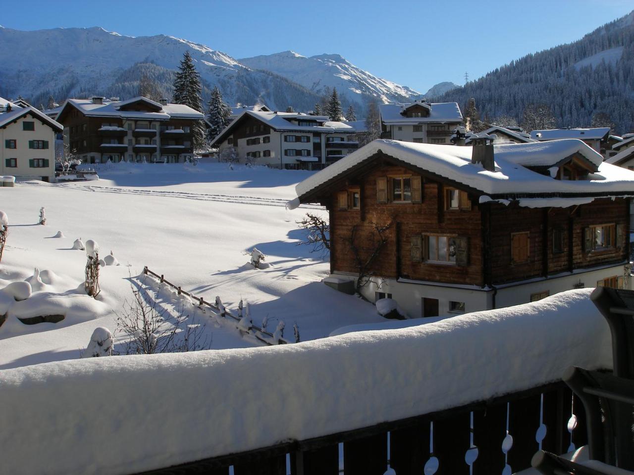 Apartments Trepp Klosters-Serneus Extérieur photo